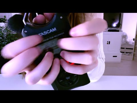 ASMR ☾⋆:*･ﾟtapping on the tascam  * ✧･ﾟ{no talking vers. in desc.}