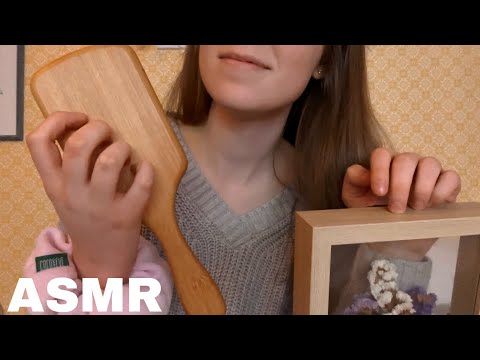 ASMR Quick 5 min Wood Tapping with Long Nails