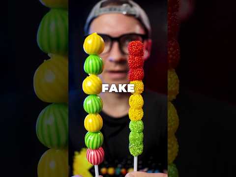 Real or Fake Food? #asmr
