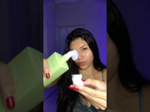 ASMR LIMPANDO SEU ROSTO PRA DORMIR 💤 🫧