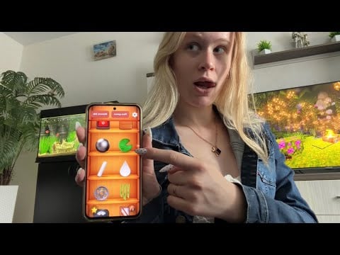быстренький СДВГшный асмр в приложении асмр//fast ADHD ASMR in the ASMR app