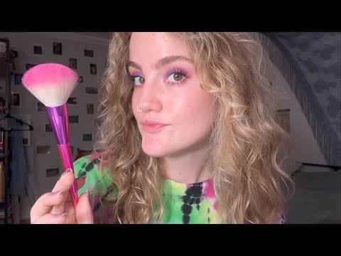 i do your makeup & we talk about “success” (asmr grwm positive affirmations + personal attention) 