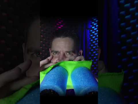 Pool Noodle Crinkle Heaven #ASMR #Satisfying #SleepAid