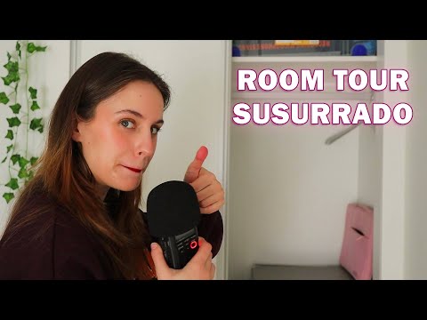 ASMR - Os enseño mi ESTUDIO DE GRABACIÓN (susurros soft spoken) 🌸