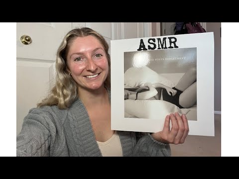 ASMR Taylor Swift: The Tortured Poets Department Vinyl