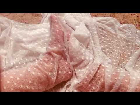 ASMR bare feet in lace gentle play