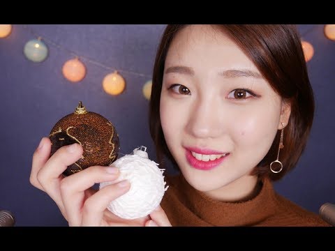 [Eng sub][역잠소 ASMR] 역대급 잠오는 소리들 6탄! 겨울과 어울리는 7가지 소리들 (털만지기 / 눈 밟기 / 핫팩 / 패딩 / 자작나무 / 크리스마스 장식)