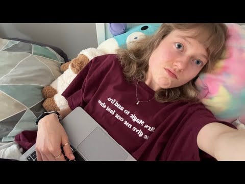 lofi asmr || typing, gum chewing, no talking (study with juju)