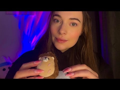 I’ll Stay With You All Night 🌙 Whispered Comfort for Sleep ASMR (Bare Mic Scratching and Brushing)