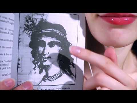 ASMR Books & Pigtails TOUCHING TAPPING 3dio binaural ♥ [RECOVERED VIDEO]