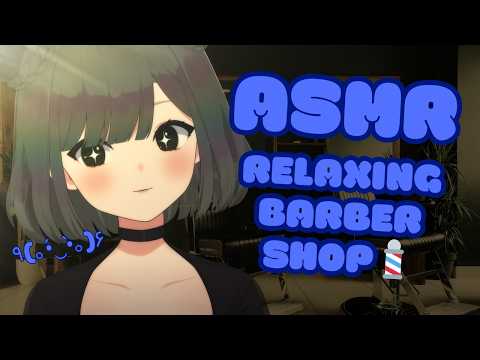 【ASMR】relaxing barber shop💈💇 | hair trim, shave, head massage✂️✨ | asmr for men💆‍♂️💤 #3DIO #asmr