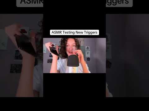 ASMR Testing New Triggers *Snippet* #asmr