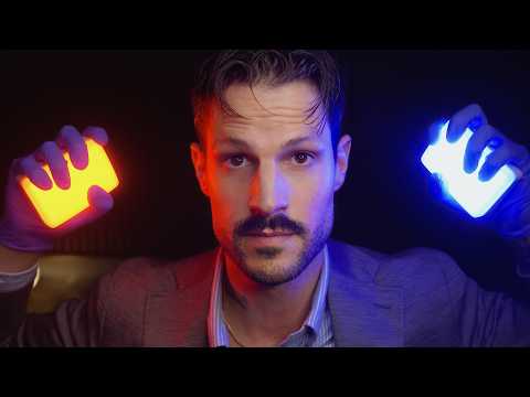ASMR 👀 Optic Nerve Compression Exam (Color Saturation Test)