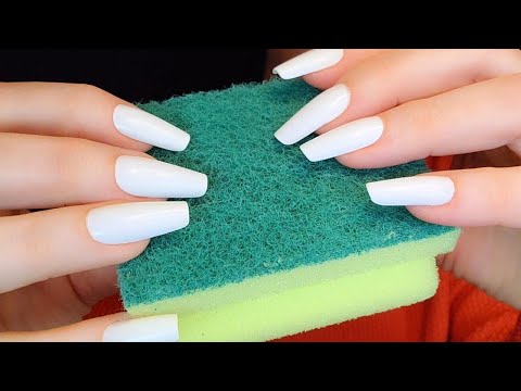 ASMR Sponge Scratching | No Talking After Intro