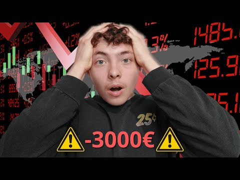 ASMR FR:📉J'ai perdu 3000€ en bourse je vends tout !?📉(non)