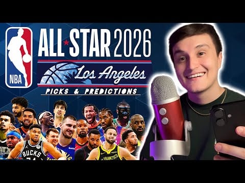 ASMR | 2026 NBA All-Star Game Picks & Predictions 🏀 (whisper ramble)