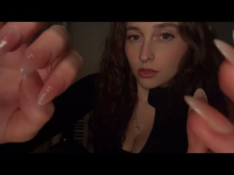ASMR super close to you (tapping and ear to ear TASCAM mouth sounds)