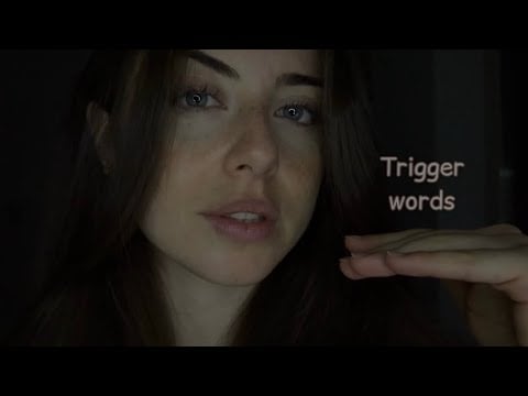 100% SOFT & CRUNCHY TRIGGER WORDS 🤍 ASMR FOR SLEEP