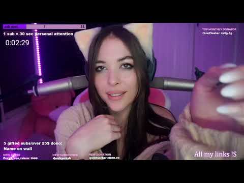 ASMR LIVE ❤️ GET COZY IT'S TINGLE TIME