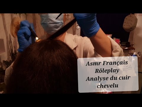 #Asmr Français #Rôleplay #Analyse du cuir chevelu.
