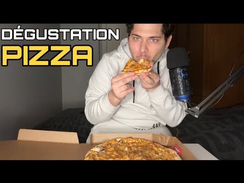 ASMR Français : DÉGUSTATION PIZZA 🍕