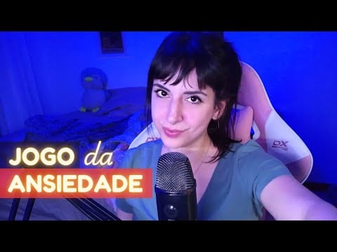 ASMR 💙 JOGO DA ANSIEDADE (Como Pegar no Sono Rápido) 💤
