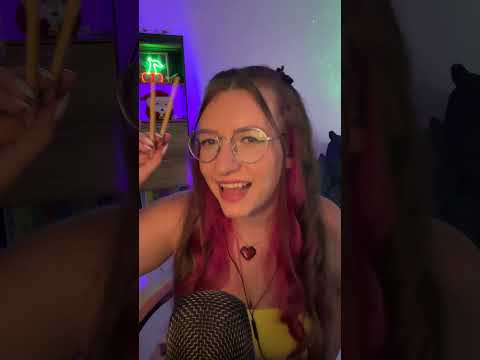 ASMR 🎧 Eu só como japonês com isso... 🤣 #tingles #relax