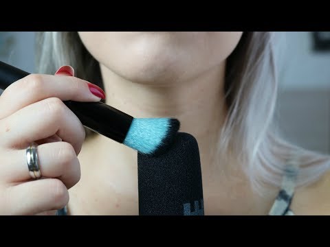 ASMR MICROPHONE BRUSHING PINCEIS NO MICROFONE