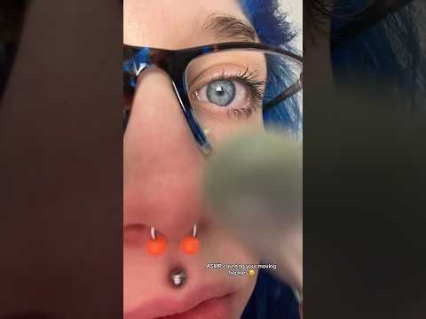 ASMR counting your moving freckles😠 #shorts #asmrcounting #countingfreckles #asmr