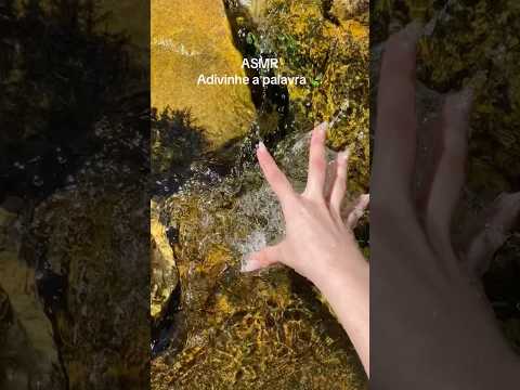 Aquele ASMR na natureza #asmr #nature #sonsdeágua #asmrnatureza