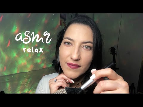 ASMR • INAUDIBLE WHISPERING | BRUSHING ON MIC FOR RELAXATION