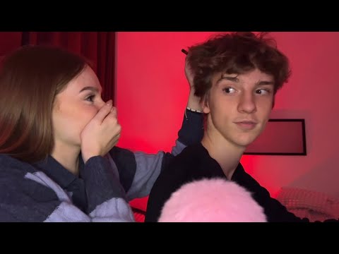 💈ASMR BÊTISIER: JE M’OCCUPE DE TES CHEVEUX 💆🏼‍♀️ (bloopers rp coiffeuse avec mon frère)