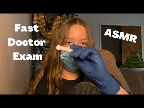 ASMR Fast Doctor Checkup Roleplay