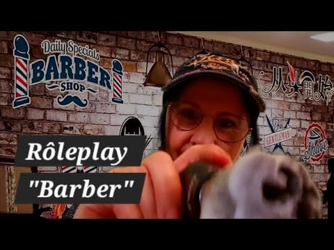 Asmr français, Rôleplay  "Barber" 🪒🪒🪒