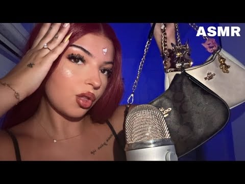 #ASMR - WHAT’S IN MY BAG 😴