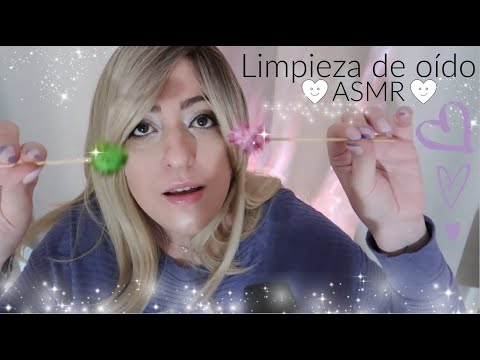 ASMR LIMPIEZA DE OÍDOS (Roleplay en español) BINAURAL 👂🏼✨ Con Sesión de Sonidos para RELAJARSE