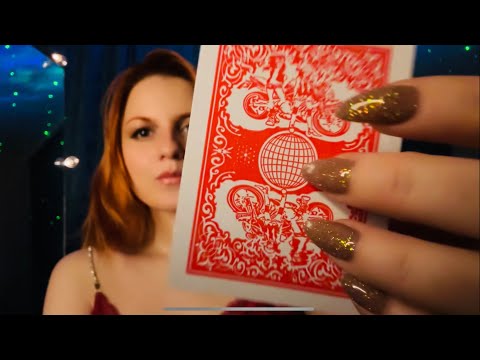 АСМР 🃏 ПОИГРАЙ СО МНОЙ! Проверка интуиции/TEST YOUR LUCK: asmr intuition/esp test & card-shuffling