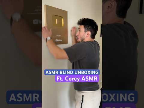 ASMR Blind Unboxing With Corey!