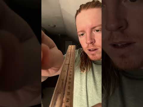ASMR Ruler Eye Test #asmr