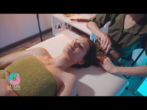 Circulation-Improving ASMR Massage with Equipment
