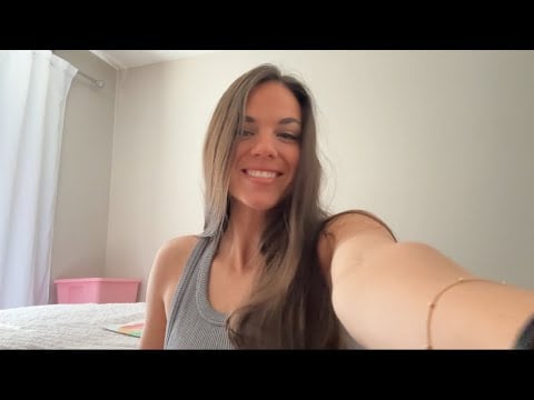 ASMR fabric scratching, tapping, & soft spoken rambling 