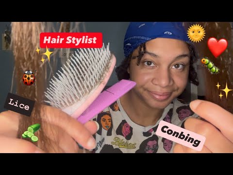 ASMR - Lice + Scalp Check