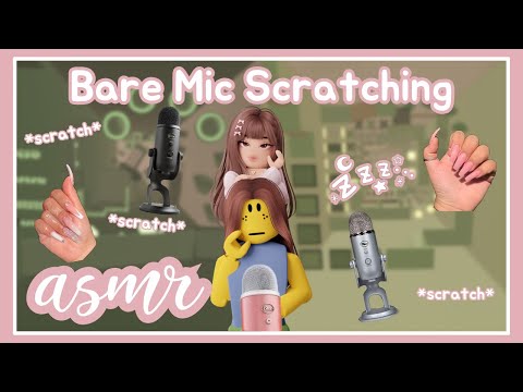 ꒰ Roblox ASMR 🎀 ꒱ Fall Asleep To The Tingliest Bare Mic Scratching 🎙💭 𝜗𝜚 ˎˊ˗