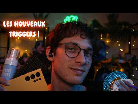 ASMR 4k | Les nouveaux triggers en papotant !😴🧡