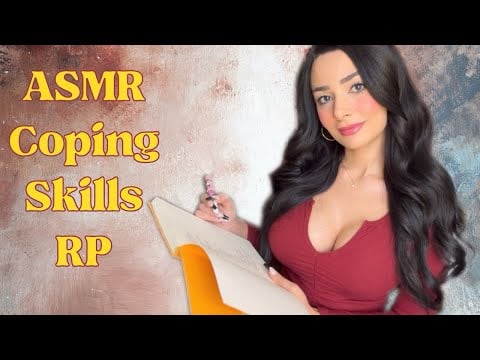 ASMR Coping Skills RP (Soft Spoken + Writing Sounds)