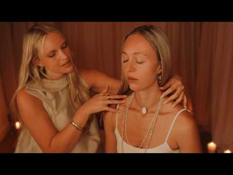 ASMR THE MOST DELICATE TOUCH (crisp jewelry sounds, gentle whispers, music option)