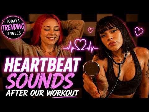 Heartbeat ASMR After Workout 💓 Intense Breathing & Real Heart Sounds | Bella & Bunny