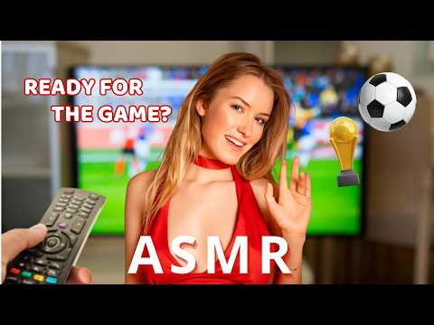 Watching World Cup With Your Roommate ⚽️🏟 ASMR
