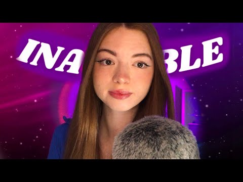 - ASMR FR - INAUDIBLE 🫠