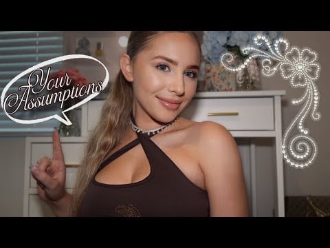 ASMR Reacting to Your Assumptions About Me 🌌🖤💫